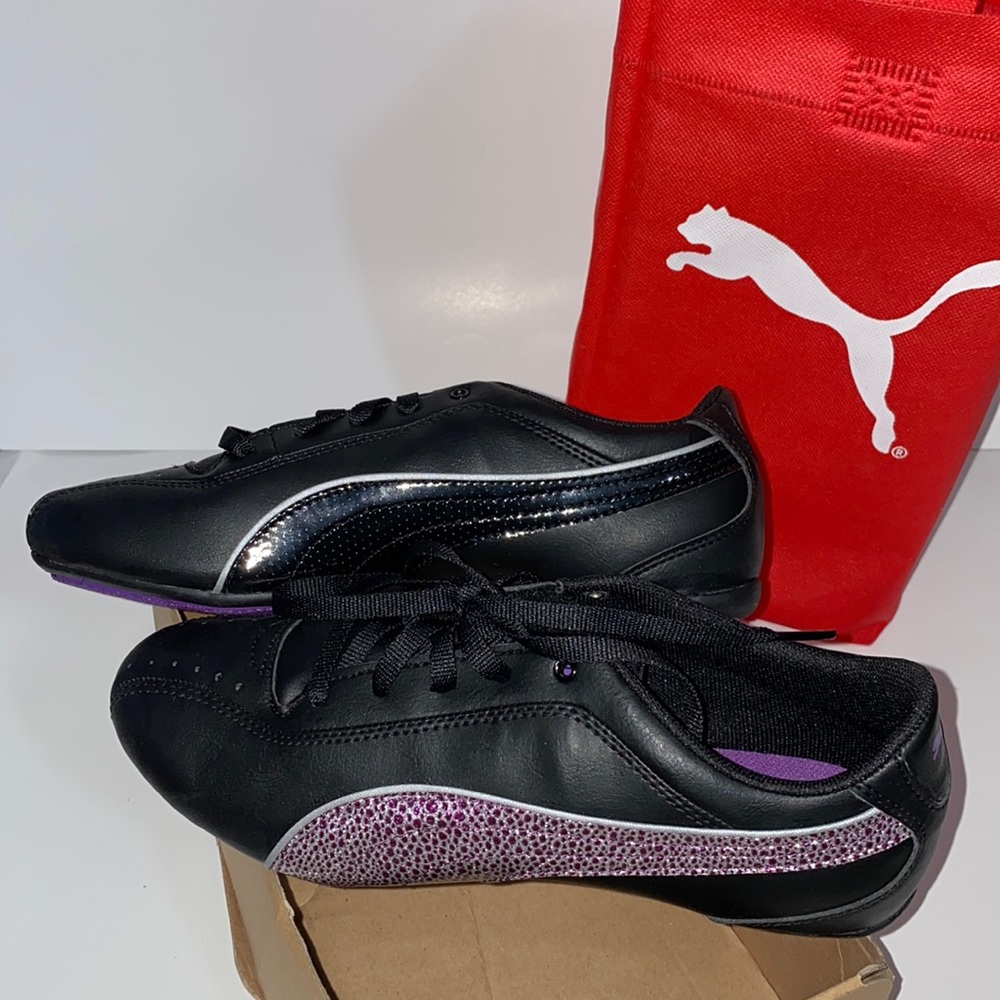 NEW Puma Tallulah Glam Jr Leather Shoes Size 6